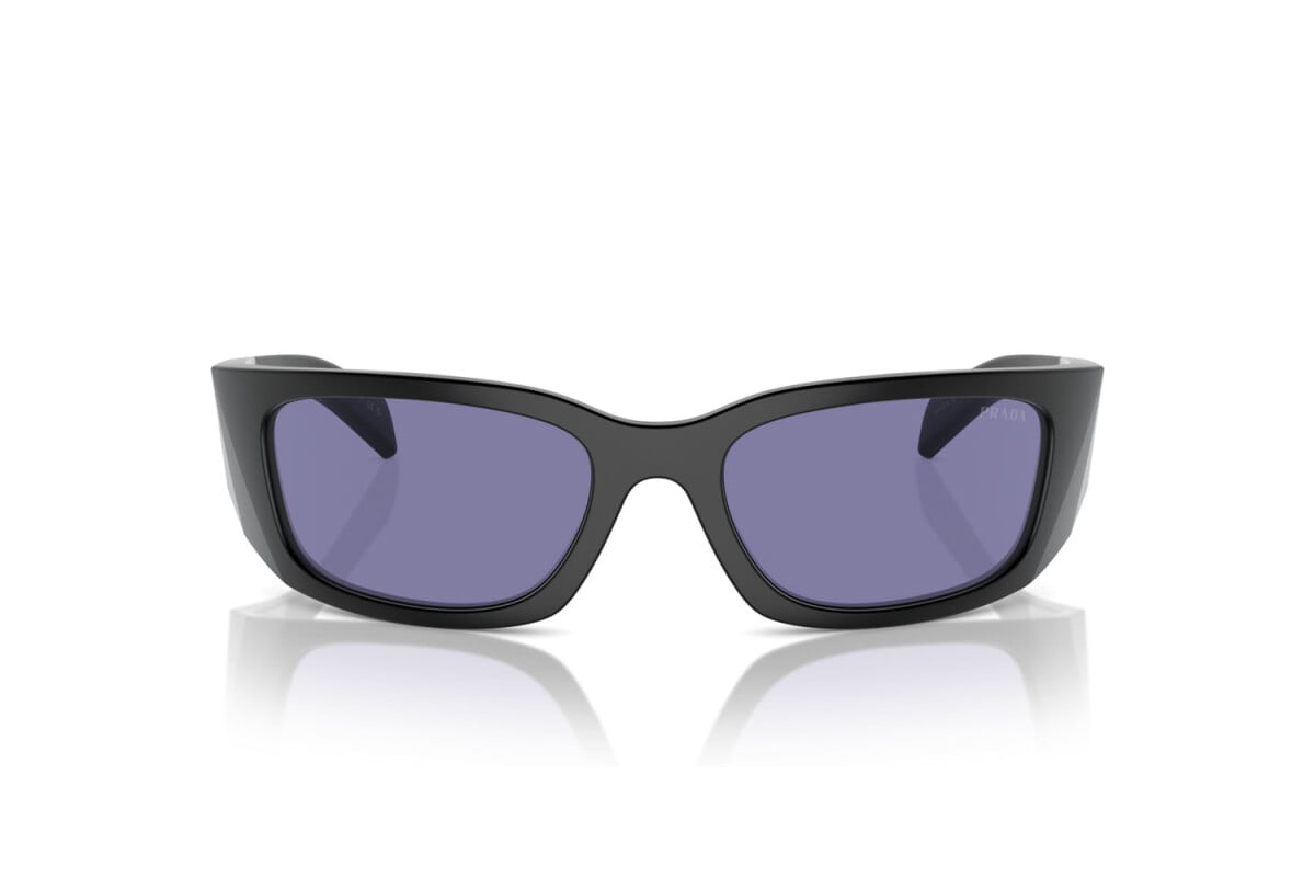 PRADA - 1BO40G MATTE BLACK | OCCHIALE DA SOLE UOMO - PR A19S CALIBRO 60