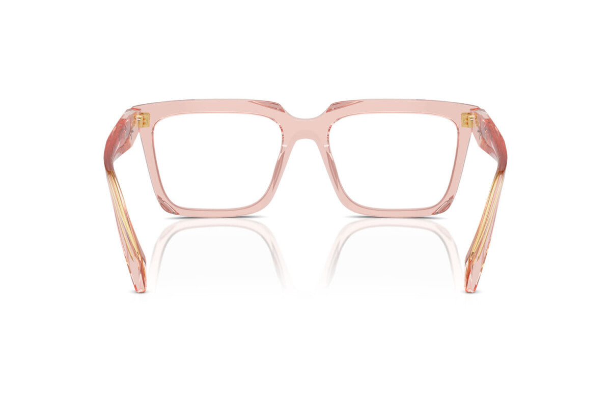 PRADA - 19Q1O1 TRANSPARENT PEACH | OCCHIALE DA VISTA DONNA - PR A19V CALIBRO 52