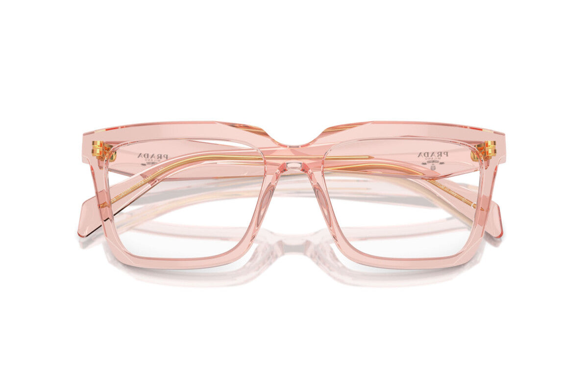 PRADA - 19Q1O1 TRANSPARENT PEACH | OCCHIALE DA VISTA DONNA - PR A19V CALIBRO 52