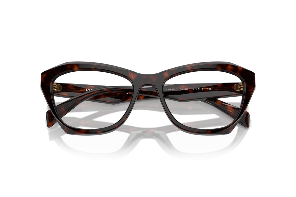 PRADA - 17N1O1 ROOT TORTOISE | OCCHIALE DA VISTA DONNA - PR A20V CALIBRO 52