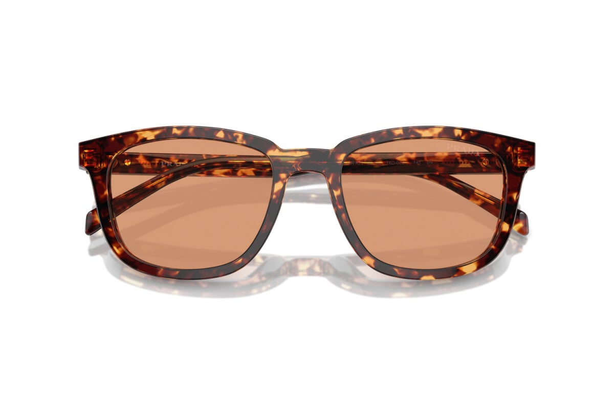 PRADA - 14O07V MAGMA TORTOISE | OCCHIALE DA SOLE UOMO - PR A21S CALIBRO 53