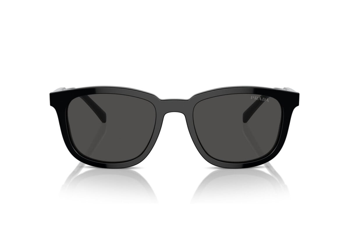 PRADA - 16K08Z BLACK | OCCHIALE DA SOLE UOMO - PR A21S CALIBRO 53