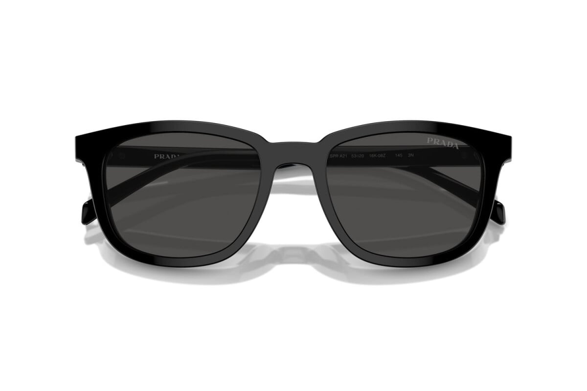 PRADA - 16K08Z BLACK | OCCHIALE DA SOLE UOMO - PR A21S CALIBRO 53