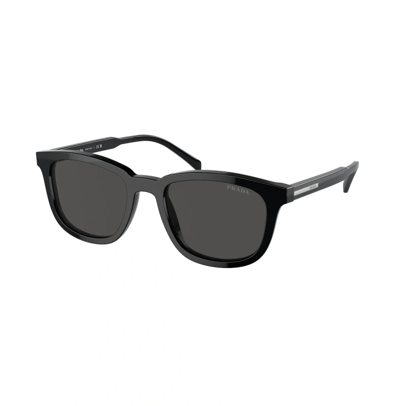 PRADA - 16K08Z BLACK | OCCHIALE DA SOLE UOMO - PR A21S CALIBRO 53
