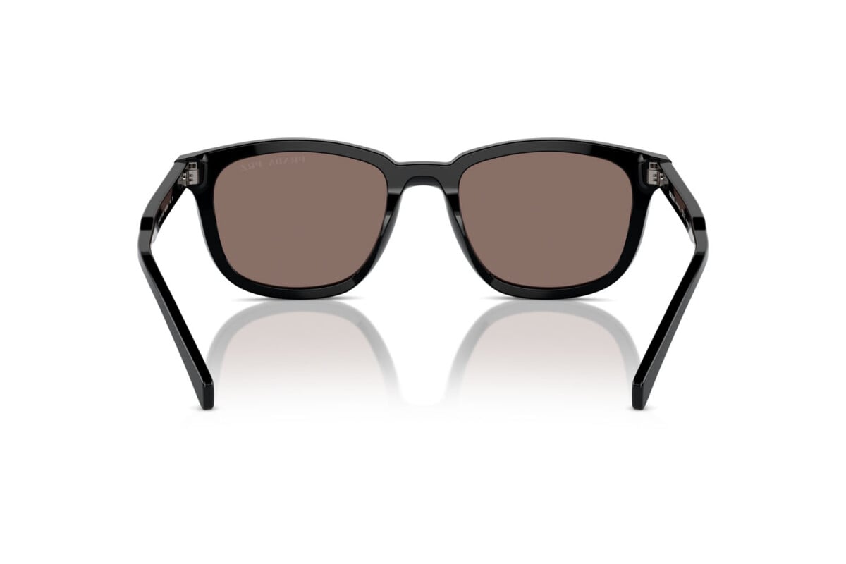 PRADA - 16K30H BLACK | OCCHIALE DA SOLE UOMO - PR A21S CALIBRO 53