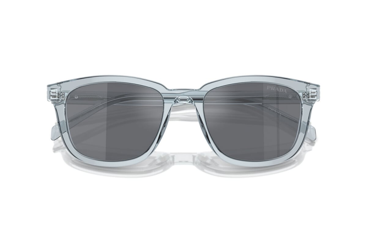 PRADA - 19T175 TRANSPARENT AZURE | OCCHIALE DA SOLE UOMO - PR A21S CALIBRO 53
