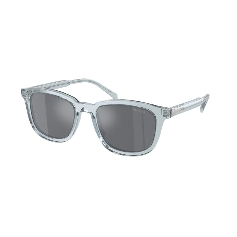 PRADA - 19T175 TRANSPARENT AZURE | OCCHIALE DA SOLE UOMO - PR A21S CALIBRO 53