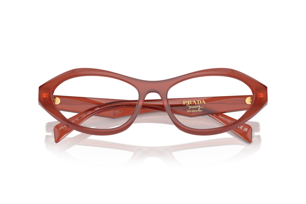 PRADA - 13V1O1 OPAL CORNELIAN | OCCHIALE DA VISTA DONNA - PR A21V CALIBRO 55
