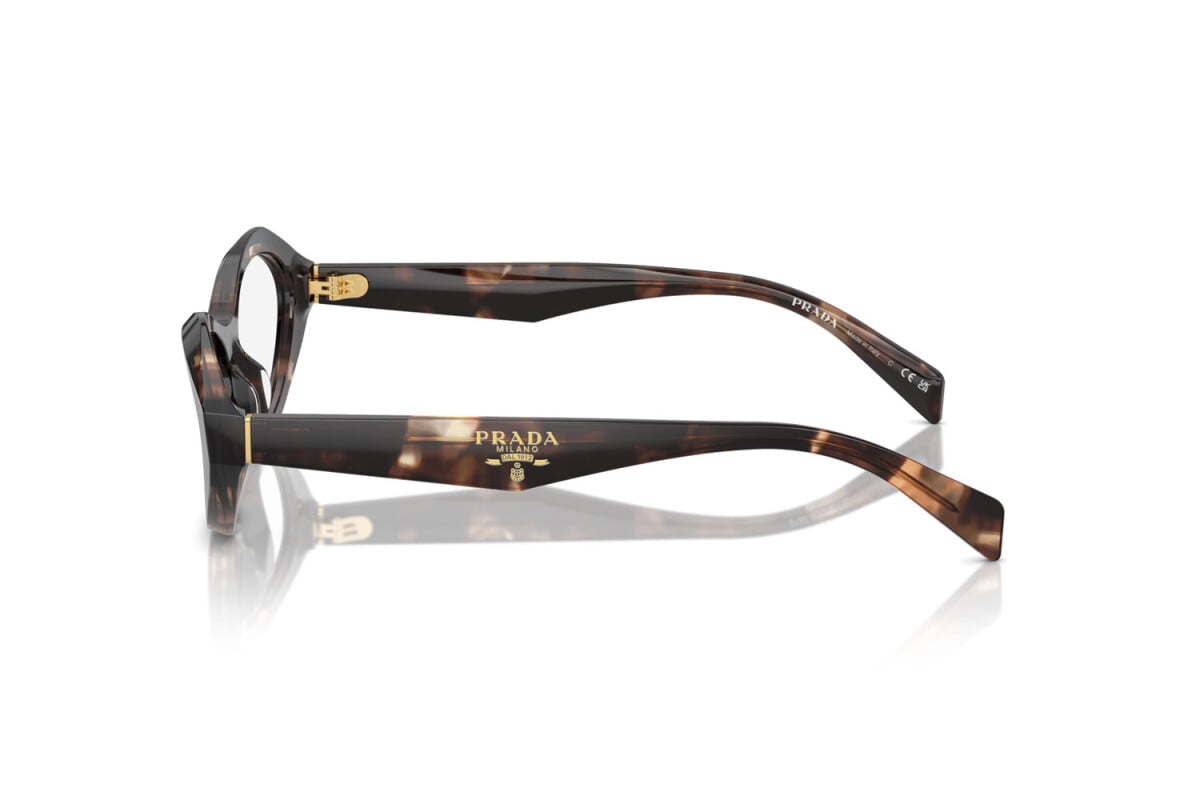 PRADA - 14P1O1 CARAMEL TORTOISE | OCCHIALE DA VISTA DONNA - PR A21V CALIBRO 53