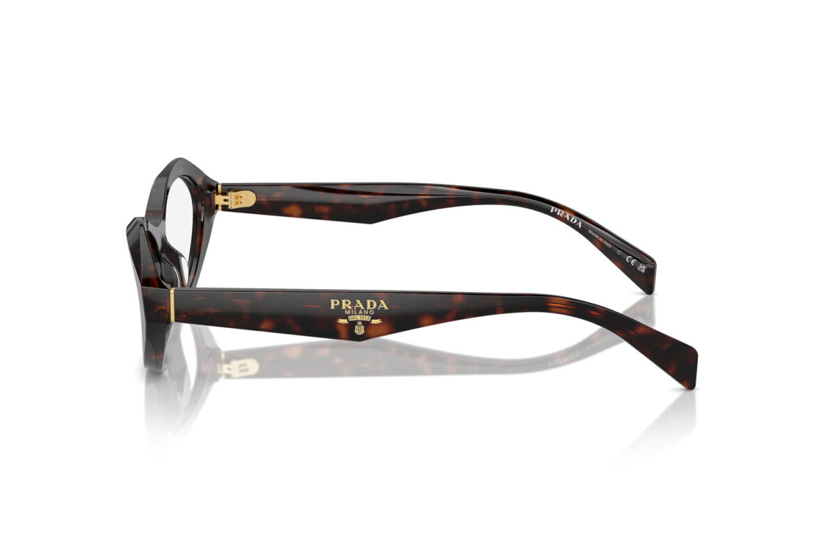 PRADA - 17N1O1 ROOT TORTOISE | OCCHIALE DA VISTA DONNA - PR A21V CALIBRO 53
