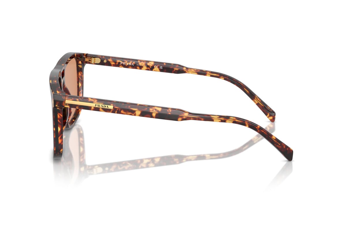 PRADA - 14O07V MAGMA TORTOISE | OCCHIALE DA SOLE UOMO - PR A22S CALIBRO 56