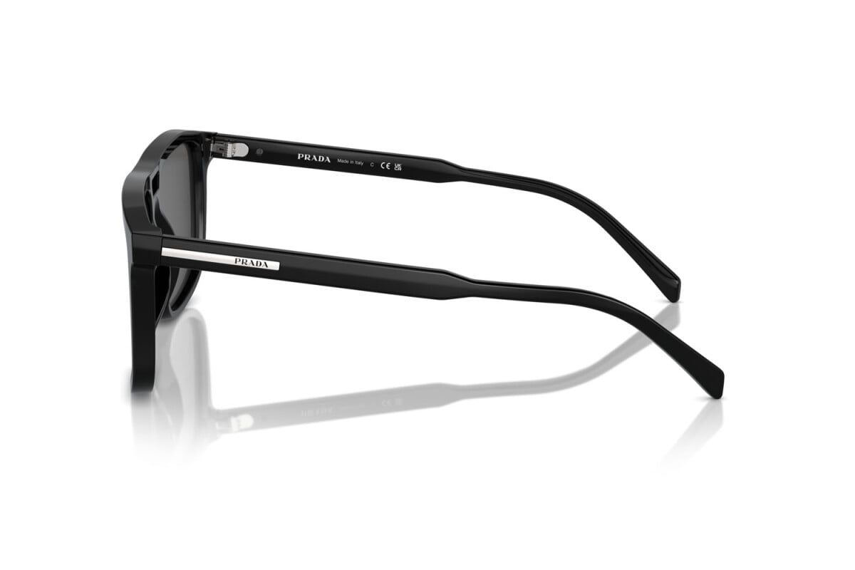 PRADA - 16K08Z BLACK | OCCHIALE DA SOLE UOMO - PR A22S CALIBRO 58