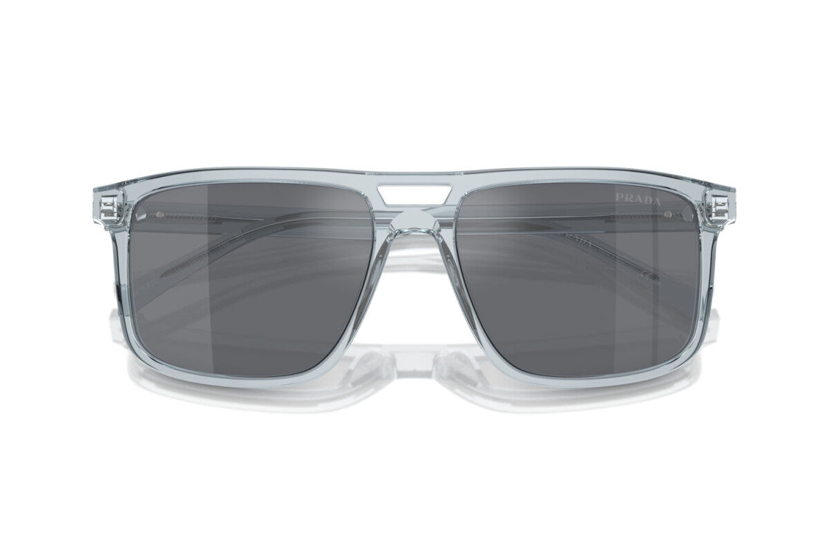 PRADA - 19T175 TRANSPARENT AZURE | OCCHIALE DA SOLE UOMO - PR A22S CALIBRO 58