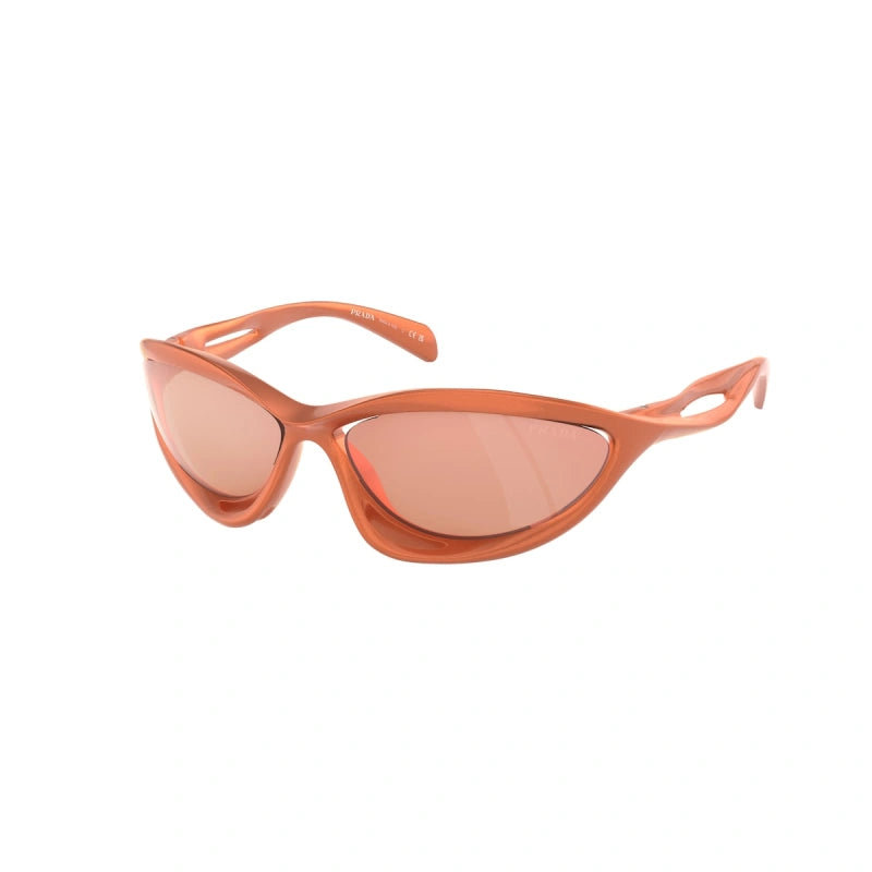 PRADA - 15V50H METALLIZED ORANGE | OCCHIALE DA SOLE DONNA - PR A23S CALIBRO 60