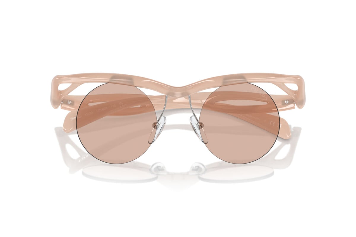 PRADA - 12S0B8 OPAL PEACH | OCCHIALE DA SOLE DONNA - PR A24S CALIBRO UNICO