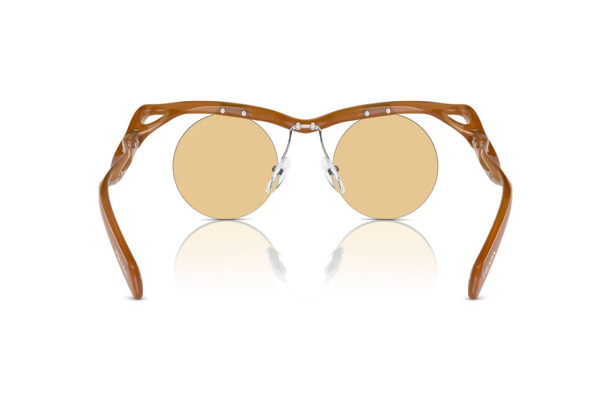 PRADA - 13S80E OPAL COGNAC | OCCHIALE DA SOLE DONNA - PR A24S CALIBRO UNICO