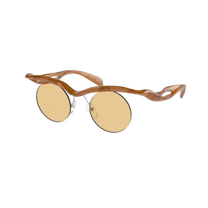 PRADA - 13S80E OPAL COGNAC | OCCHIALE DA SOLE DONNA - PR A24S CALIBRO UNICO