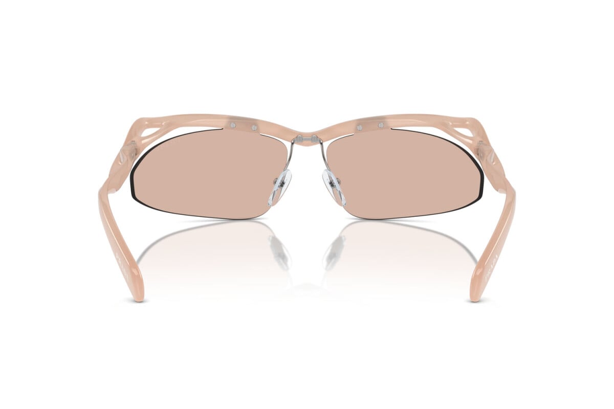 PRADA - 12S4I2 OPAL PEACH | OCCHIALE DA SOLE DONNA - PR A25S CALIBRO 71