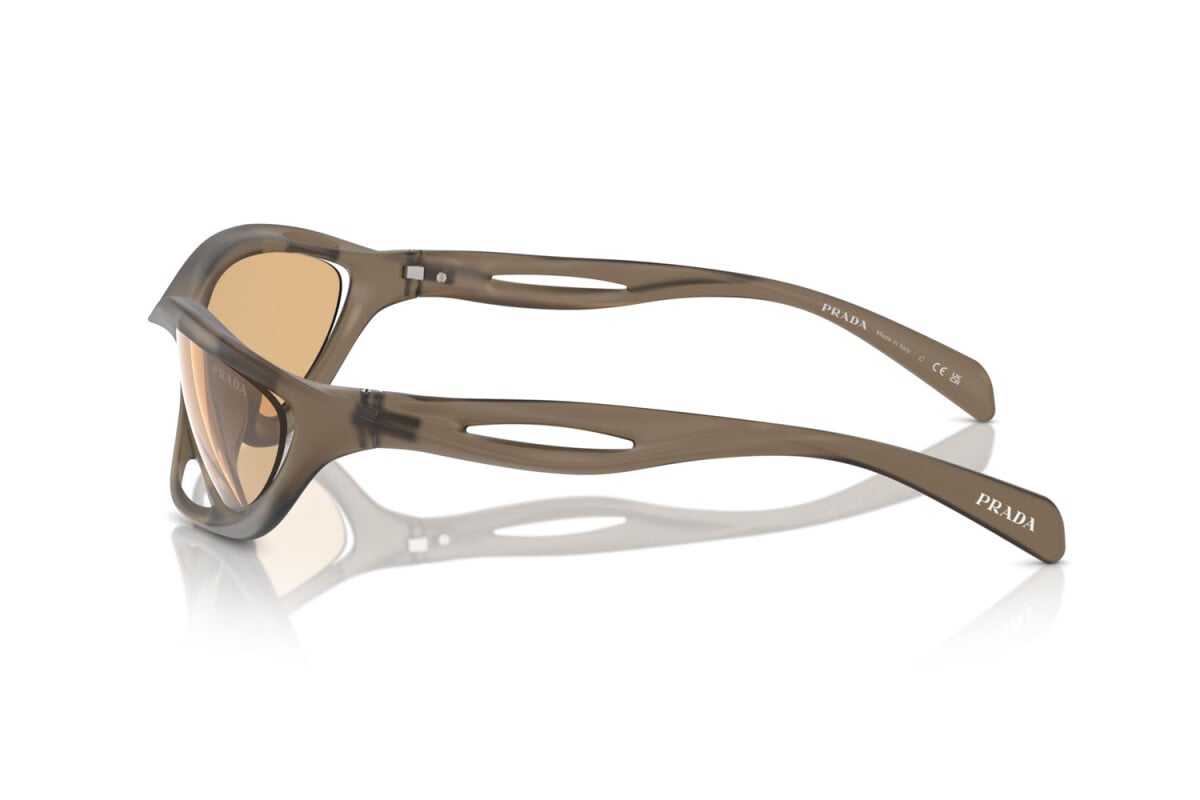 PRADA - 16V10H LODEN FROSTED | OCCHIALE DA SOLE UOMO - PR A26S CALIBRO 63