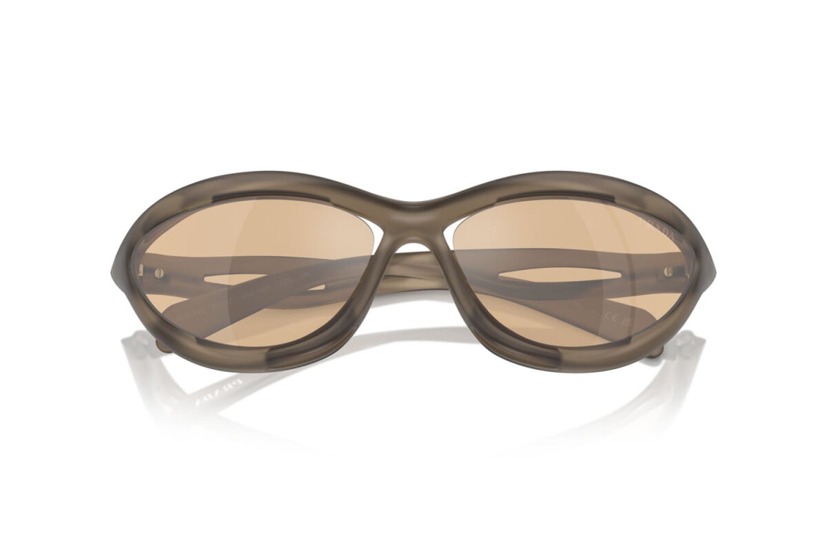 PRADA - 16V10H LODEN FROSTED | OCCHIALE DA SOLE UOMO - PR A26S CALIBRO 63