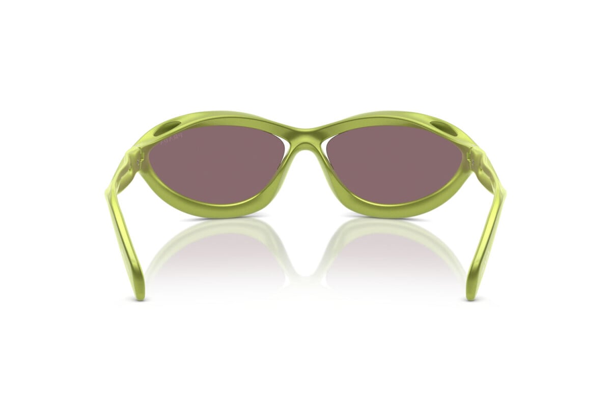 PRADA - 17V20H METALLIZED FERN | OCCHIALE DA SOLE UOMO - PR A26S CALIBRO 63