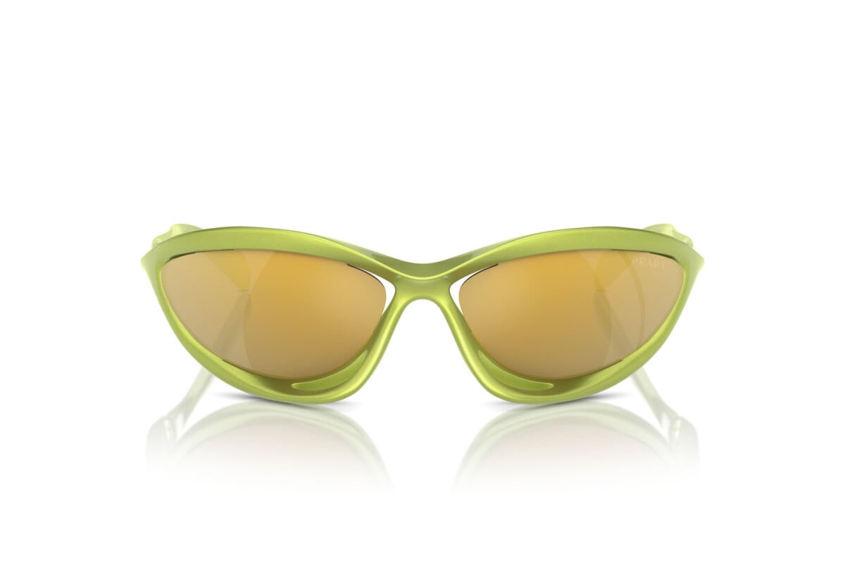 PRADA - 17V20H METALLIZED FERN | OCCHIALE DA SOLE UOMO - PR A26S CALIBRO 63