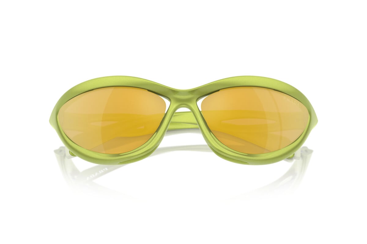 PRADA - 17V20H METALLIZED FERN | OCCHIALE DA SOLE UOMO - PR A26S CALIBRO 63