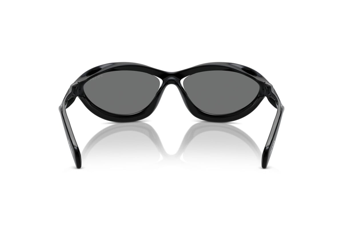 PRADA - 1AB60G BLACK | OCCHIALE DA SOLE UOMO - PR A26S CALIBRO 63