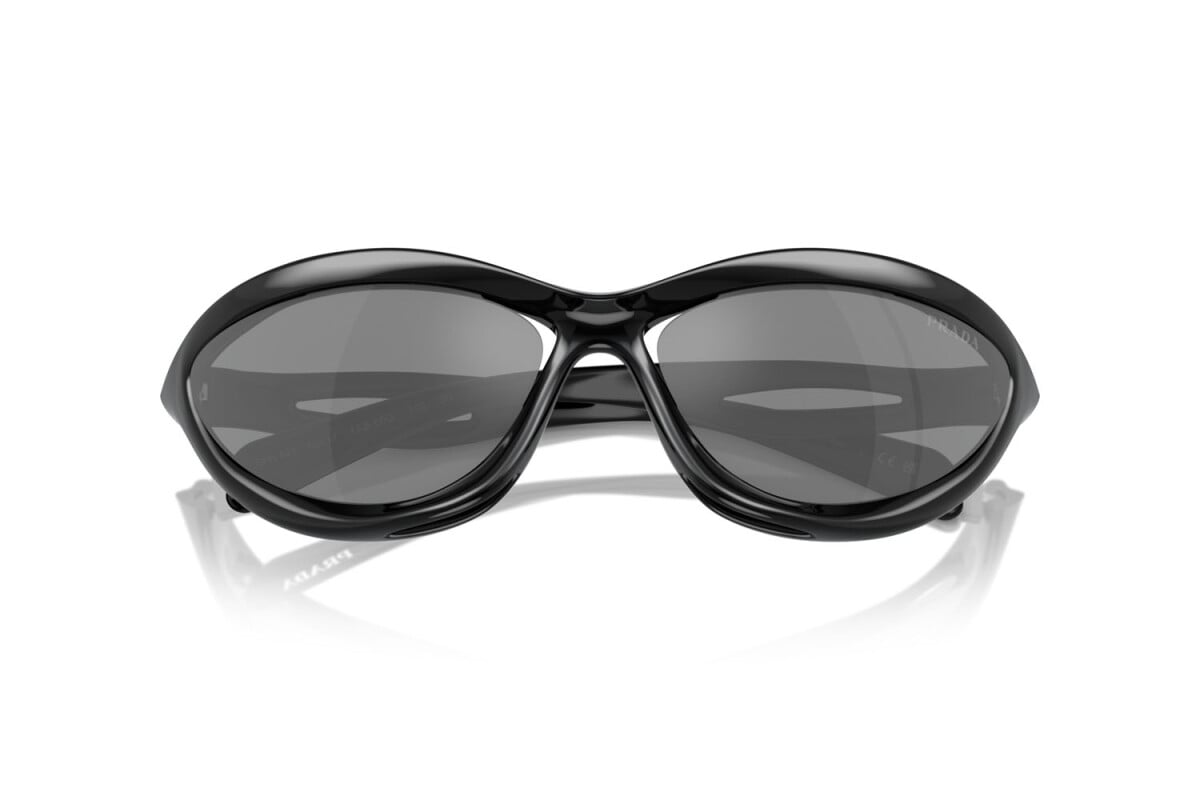PRADA - 1AB60G BLACK | OCCHIALE DA SOLE UOMO - PR A26S CALIBRO 63