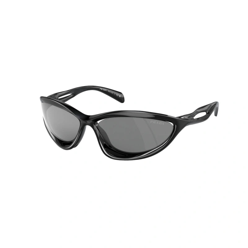 PRADA - 1AB60G BLACK | OCCHIALE DA SOLE UOMO - PR A26S CALIBRO 63