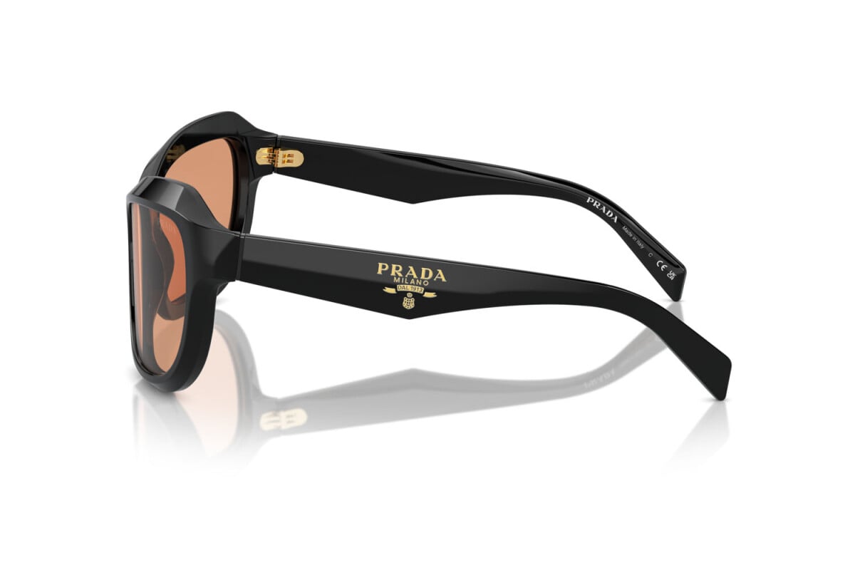 PRADA - 16K07V BLACK | OCCHIALE DA SOLE DONNA - PR A27S CALIBRO 62
