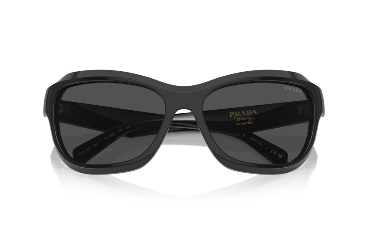 PRADA - 16K5S0 BLACK | OCCHIALE DA SOLE DONNA - PR A27S CALIBRO 62