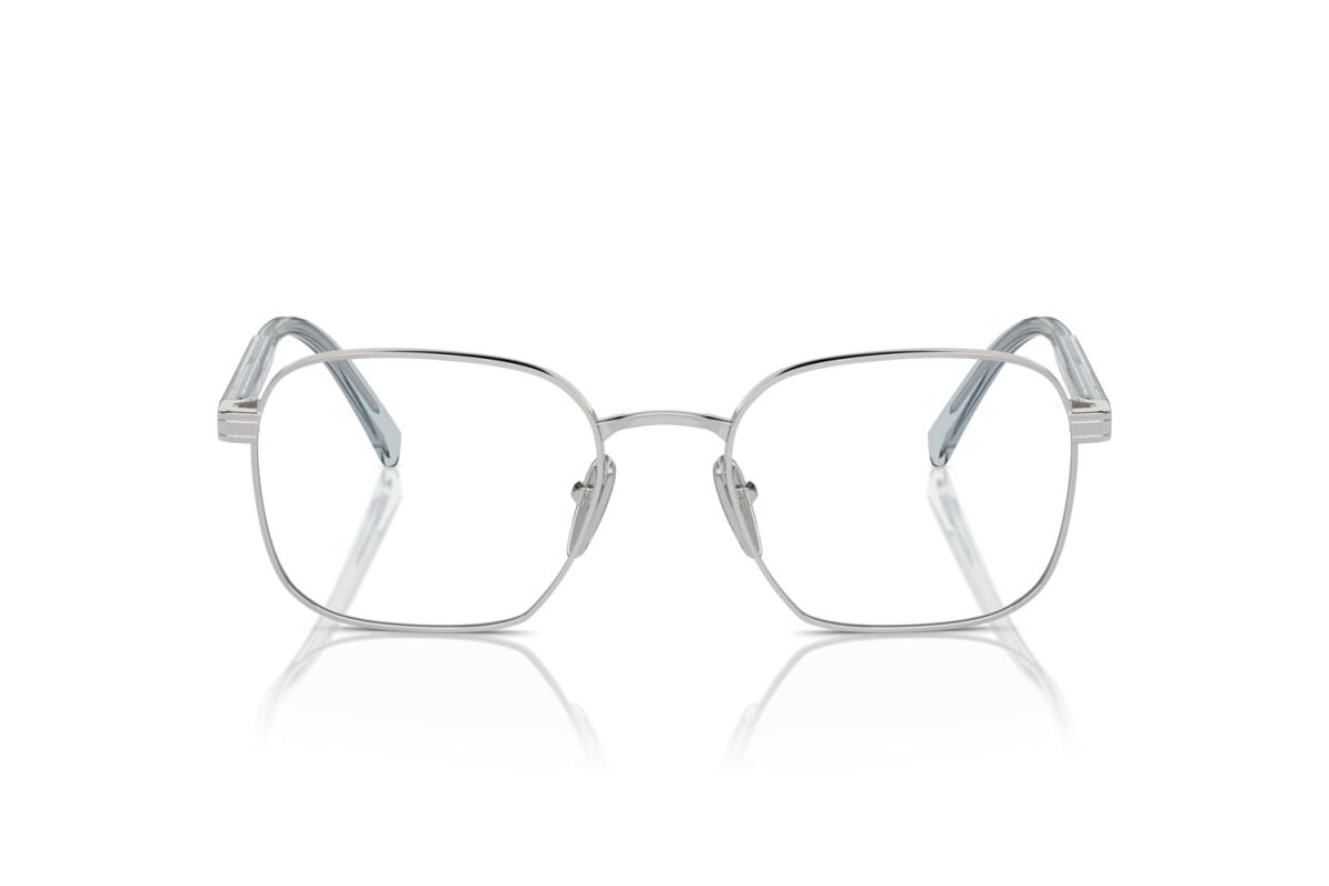 PRADA - 16T1O1 SILVER | OCCHIALE DA VISTA UOMO - PR A55V CALIBRO 51