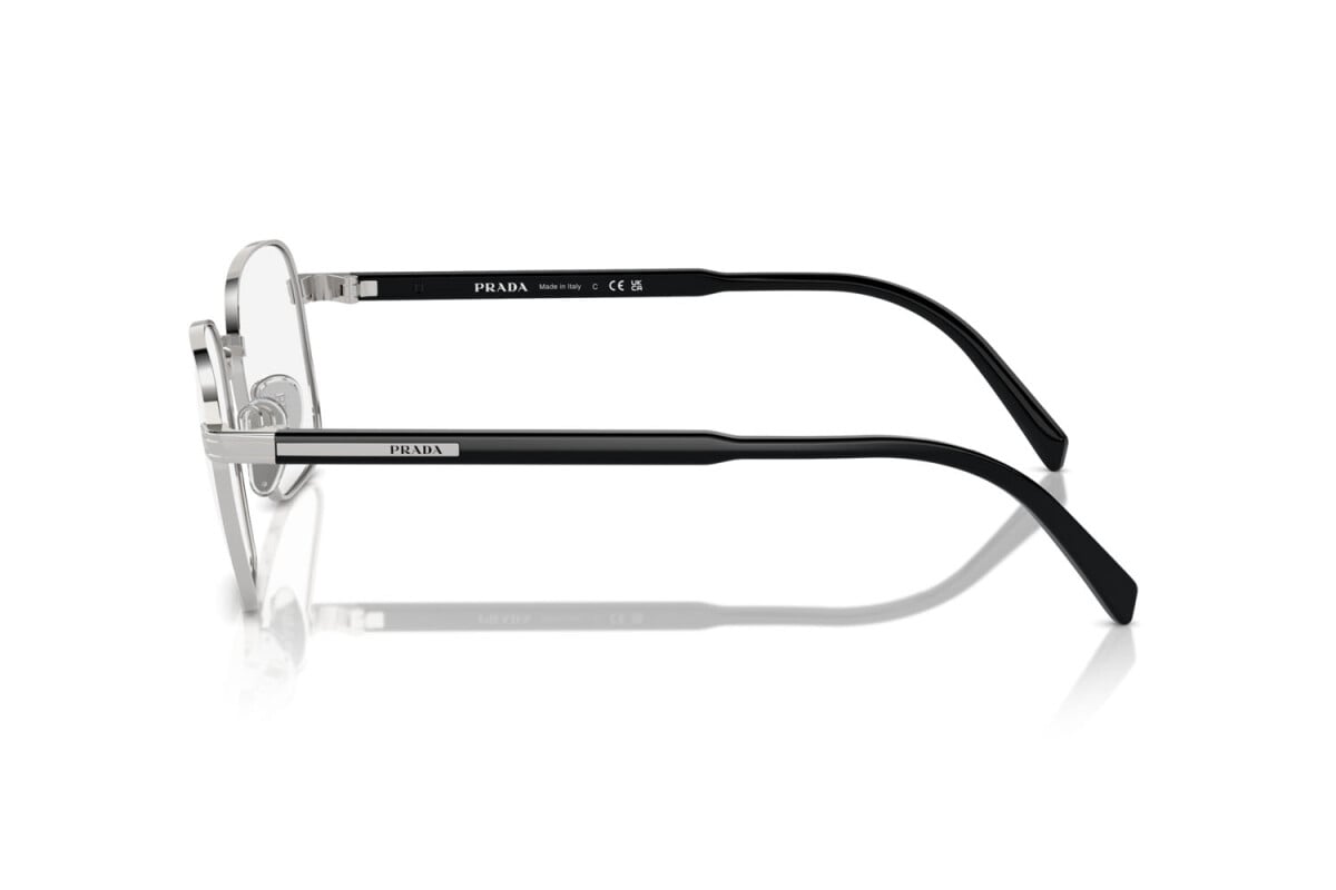 PRADA - 1BC1O1 SILVER | OCCHIALE DA VISTA UOMO - PR A55V CALIBRO 53