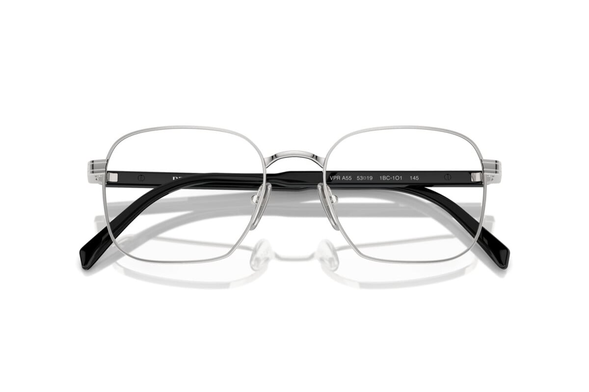 PRADA - 1BC1O1 SILVER | OCCHIALE DA VISTA UOMO - PR A55V CALIBRO 51