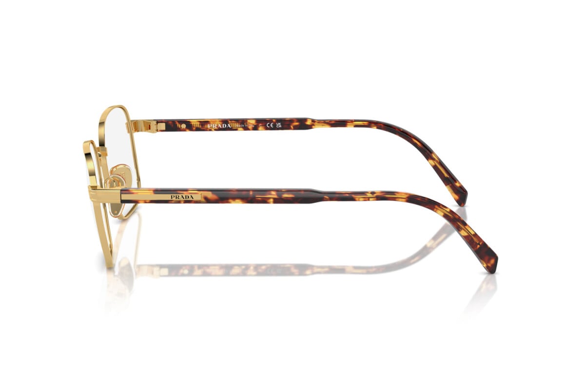 PRADA - 5AK1O1 GOLD | OCCHIALE DA VISTA UOMO - PR A55V CALIBRO 51