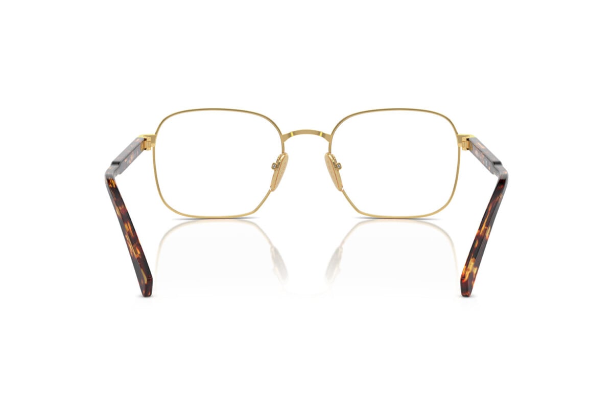 PRADA - 5AK1O1 GOLD | OCCHIALE DA VISTA UOMO - PR A55V CALIBRO 51