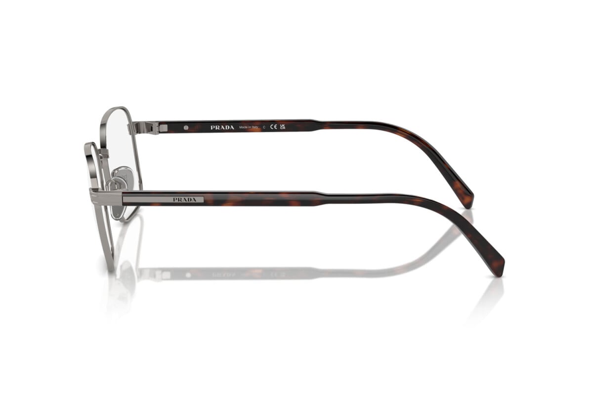 PRADA - 5AV1O1 GUNMETAL | OCCHIALE DA VISTA UOMO - PR A55V CALIBRO 51