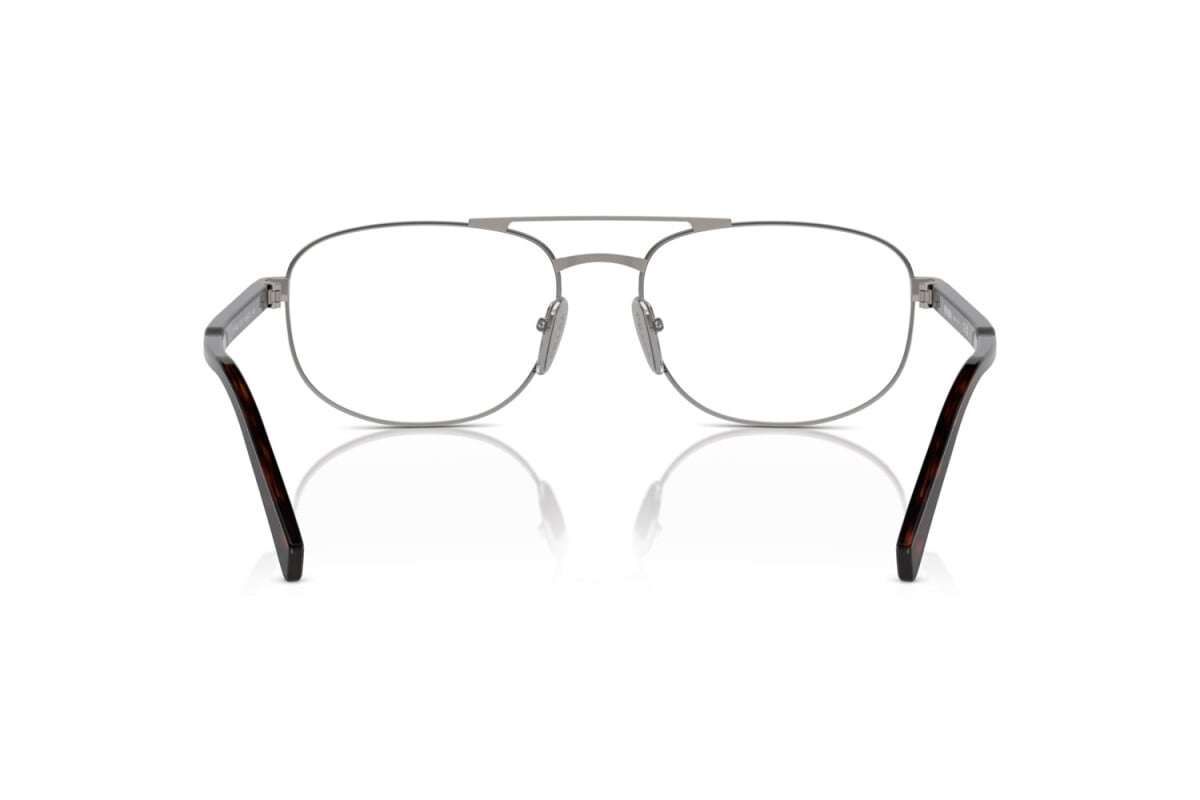 PRADA - 5AV1O1 GUNMETAL | OCCHIALE DA VISTA UOMO - PR A56V CALIBRO 57