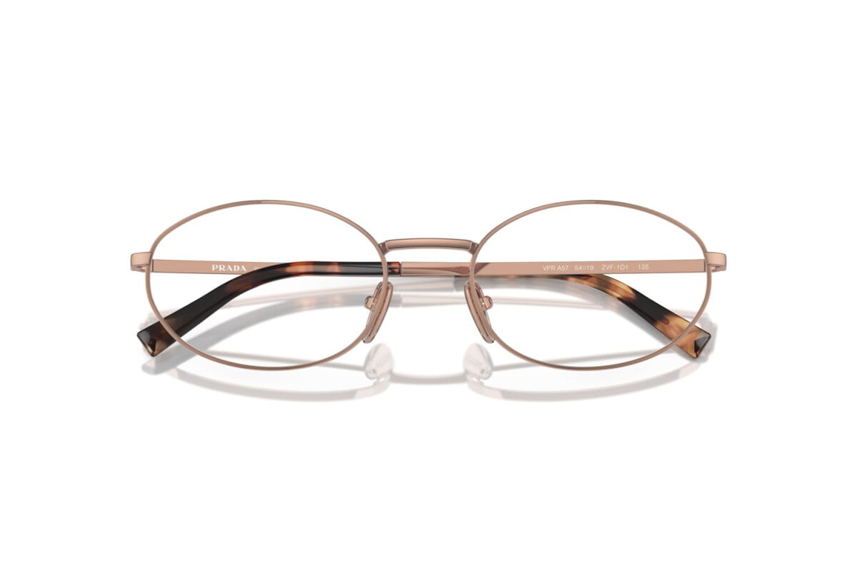 PRADA - ZVF1O1 ROSE GOLD | OCCHIALE DA VISTA DONNA - PR A57V CALIBRO 53