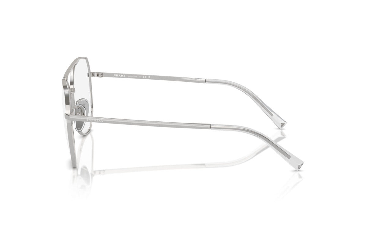 PRADA - 1BC1O1 SILVER | OCCHIALE DA VISTA DONNA - PR A58V CALIBRO 56