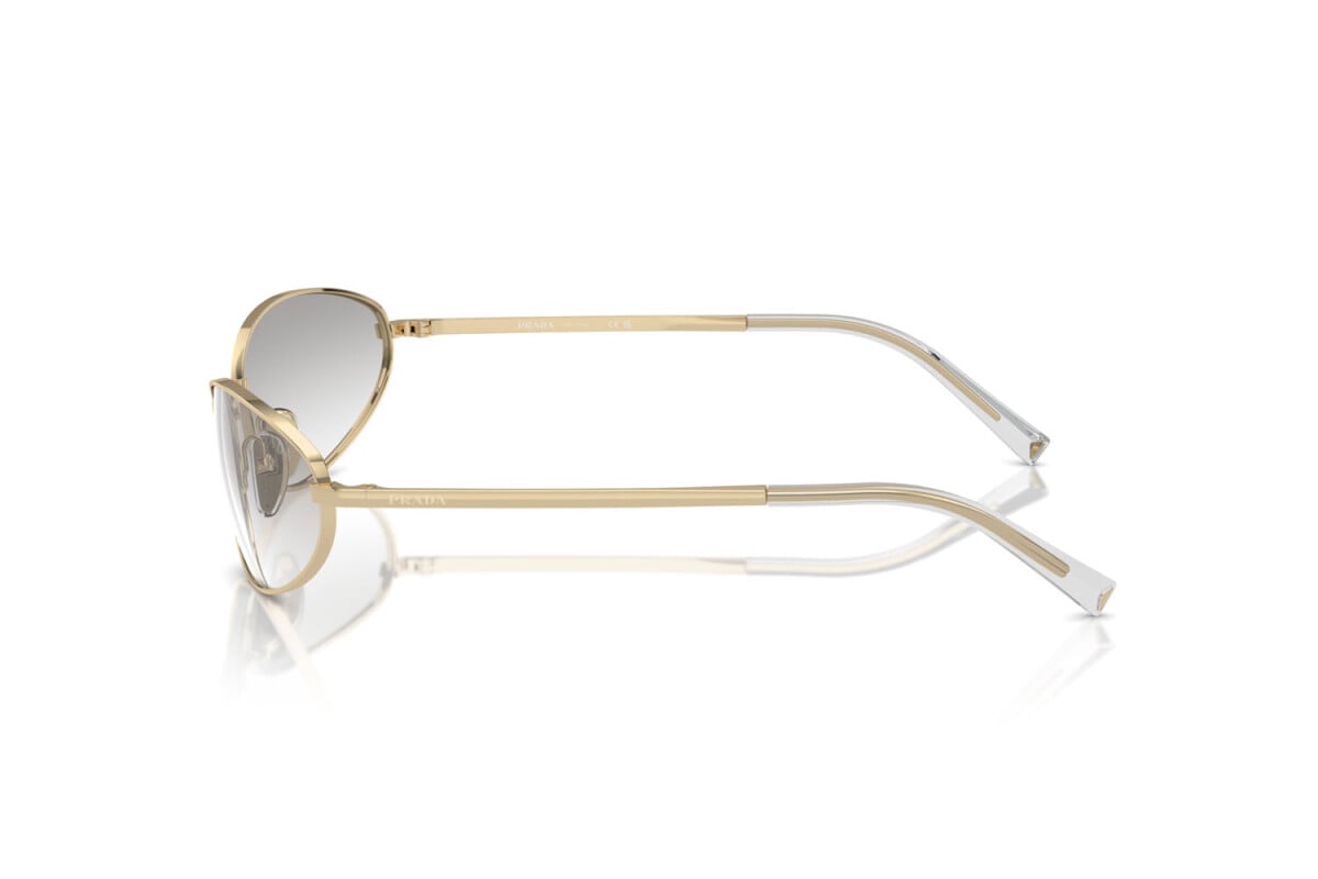 PRADA - 14N7H1 PALE GOLD | OCCHIALE DA SOLE DONNA - PR A59S CALIBRO 59