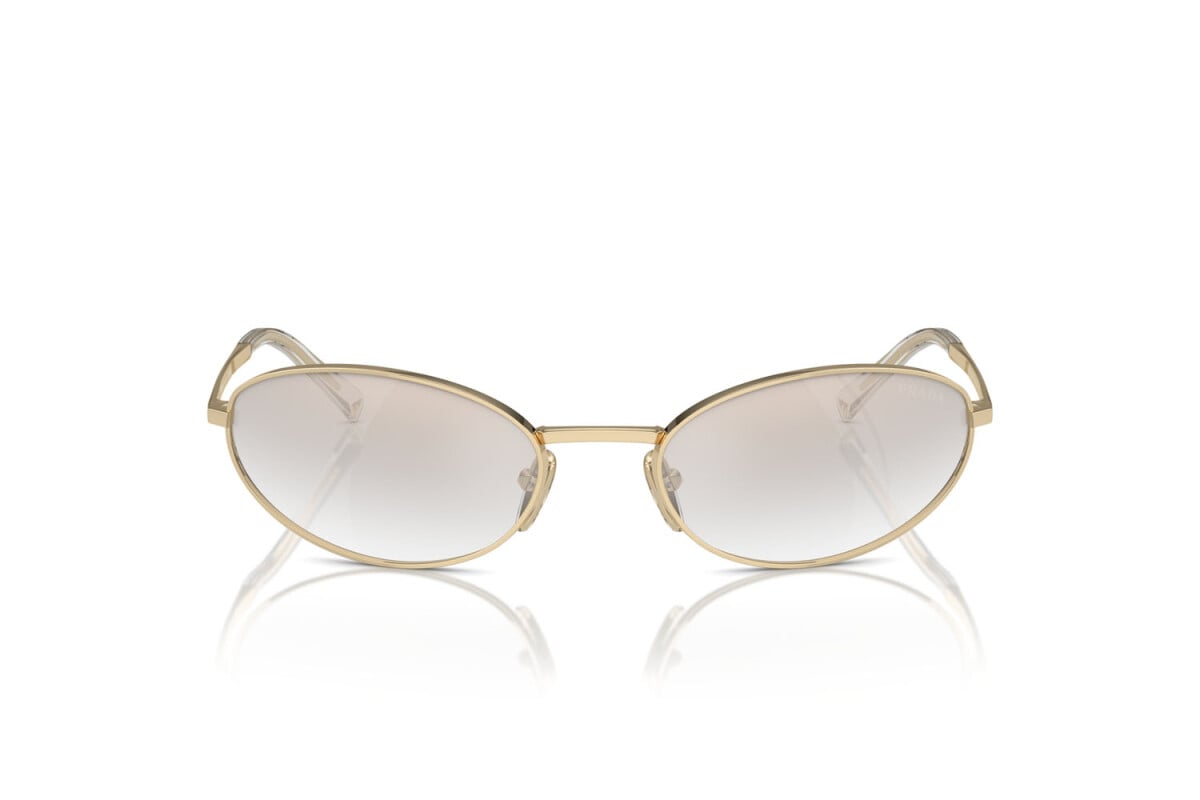 PRADA - 14N7H1 PALE GOLD | OCCHIALE DA SOLE DONNA - PR A59S CALIBRO 59