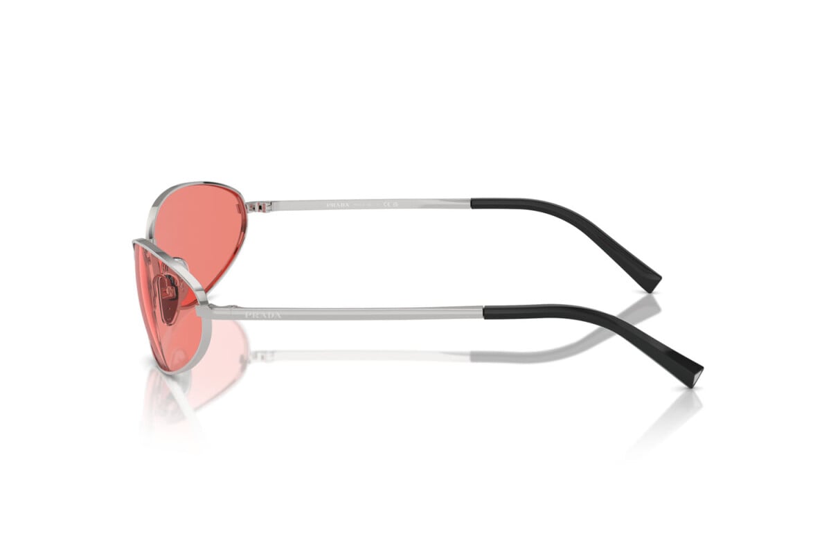 PRADA - 1BC20B SILVER | OCCHIALE DA SOLE DONNA - PR A59S CALIBRO 59