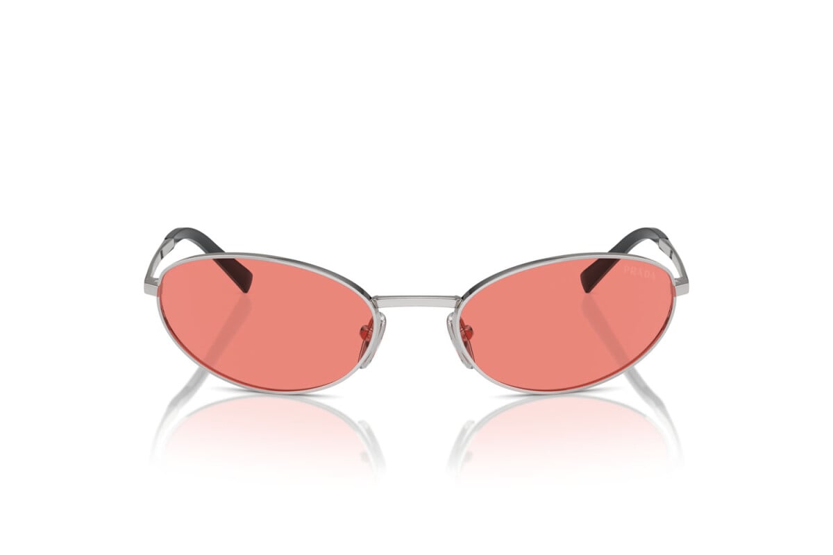 PRADA - 1BC20B SILVER | OCCHIALE DA SOLE DONNA - PR A59S CALIBRO 59