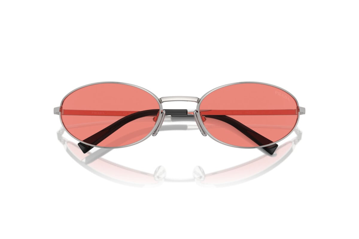 PRADA - 1BC20B SILVER | OCCHIALE DA SOLE DONNA - PR A59S CALIBRO 59