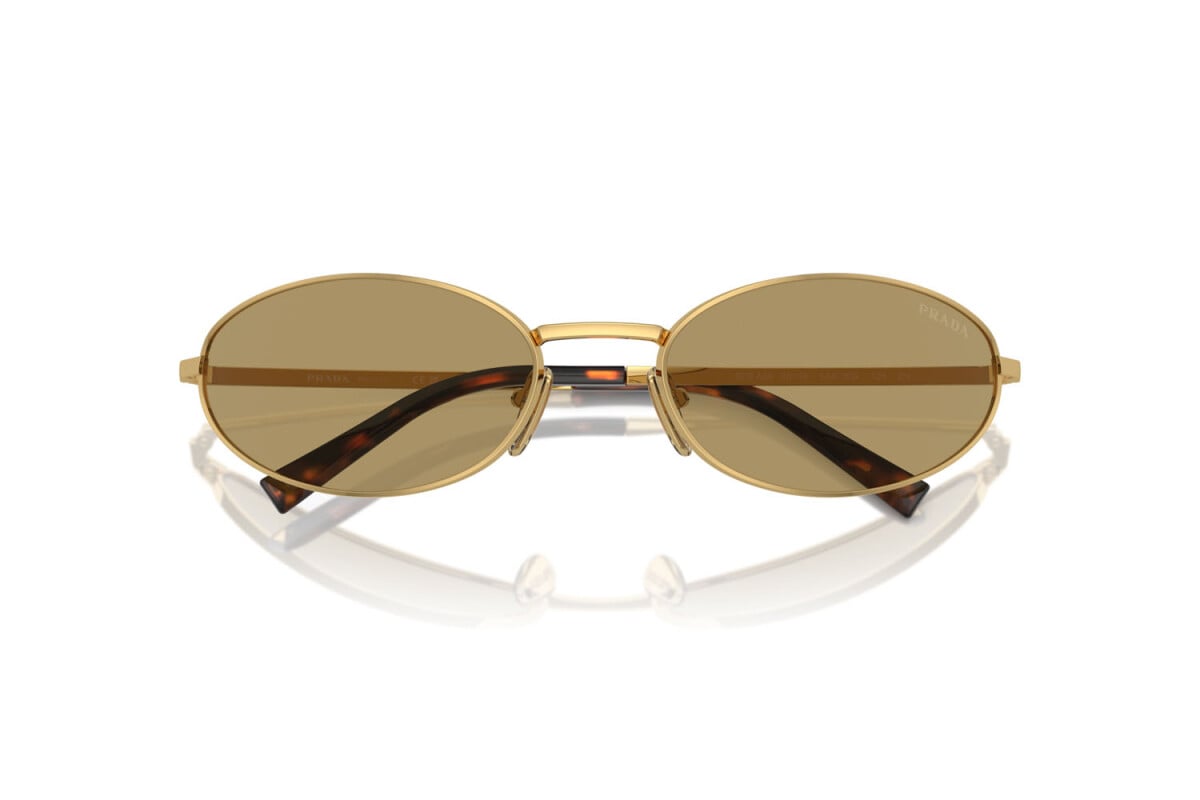 PRADA - 5AK70G GOLD | OCCHIALE DA SOLE DONNA - PR A59S CALIBRO 59