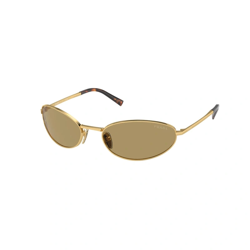 PRADA - 5AK70G GOLD | OCCHIALE DA SOLE DONNA - PR A59S CALIBRO 59