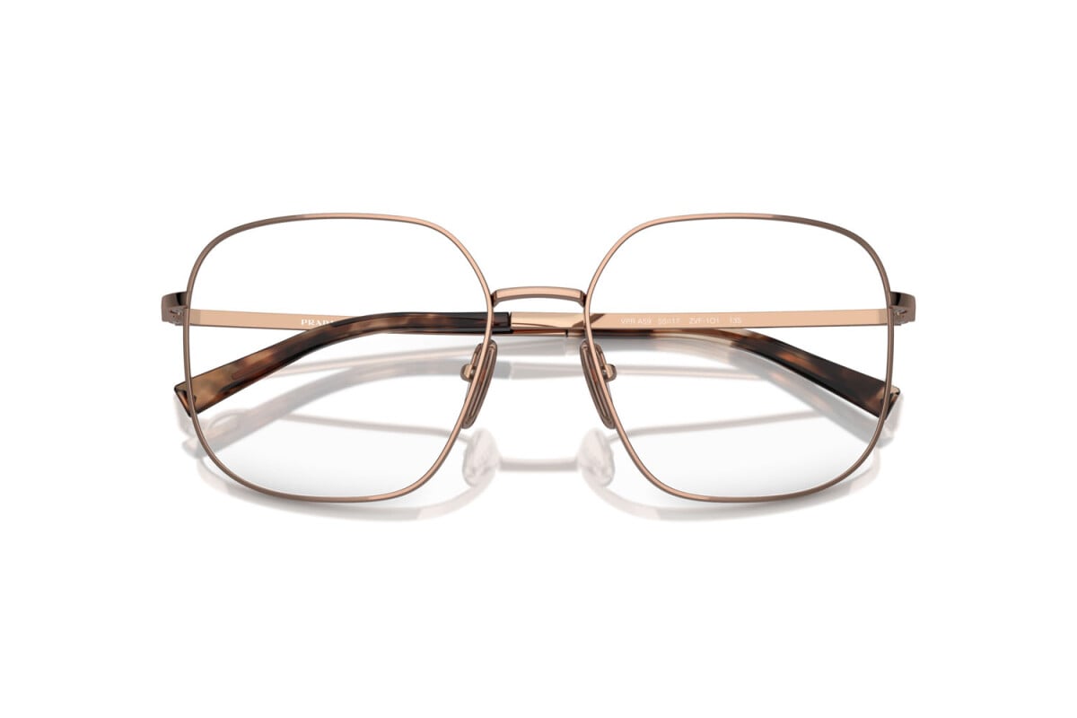 PRADA - ZVF1O1 ROSE GOLD | OCCHIALE DA VISTA DONNA - PR A59V CALIBRO 53