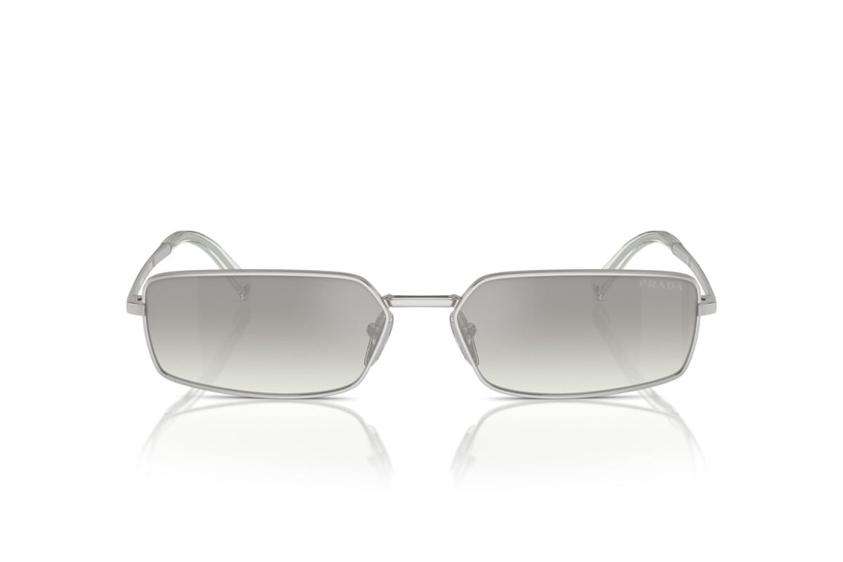 PRADA - 1BC80G SILVER | OCCHIALE DA SOLE DONNA - PR A60S CALIBRO 59